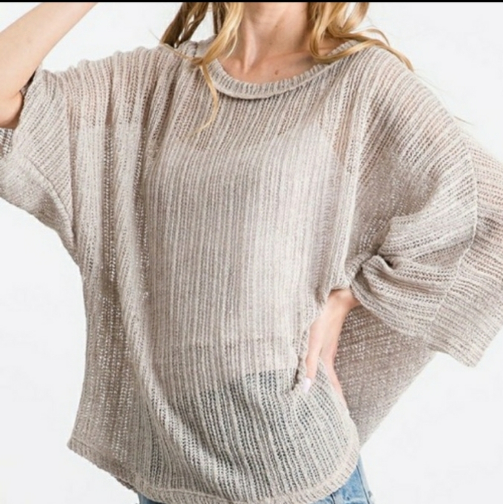 Mesh Knit Top - Picture 3 of 4